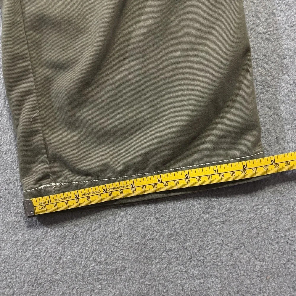 True Religion Men's Kalamata Olive Green Cargo Pants Horseshoe Outline Size 32
